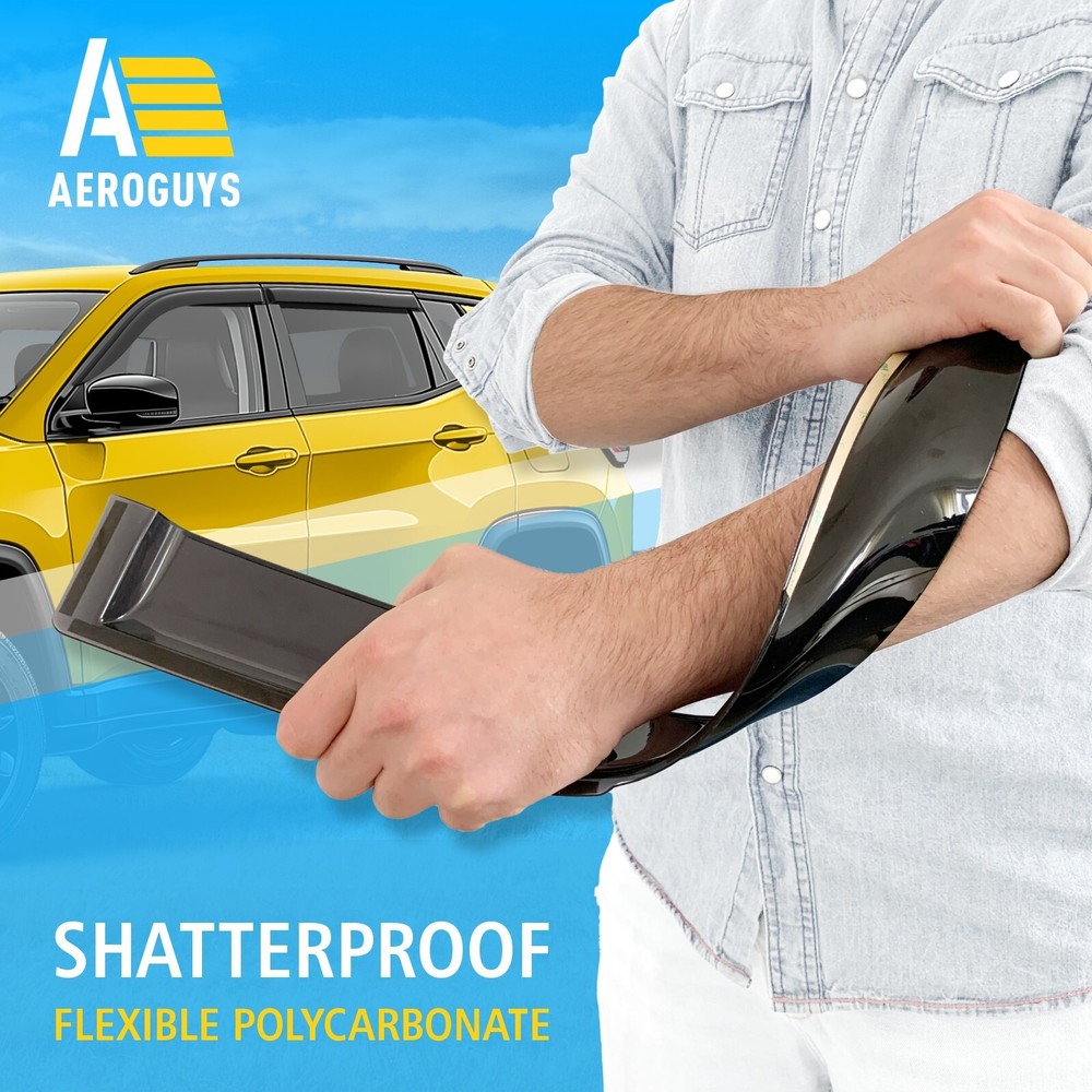 Rain Guards Vent Visors Shade for 2017-2025 Jeep Compass