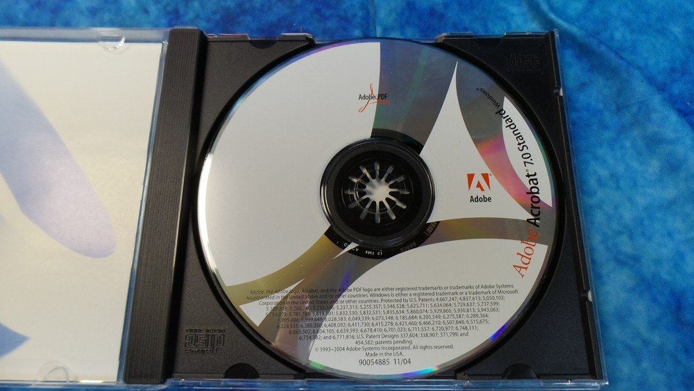 Genuine Adobe Acrobat 7.0 Standard Windows PDF Software w/ Keys