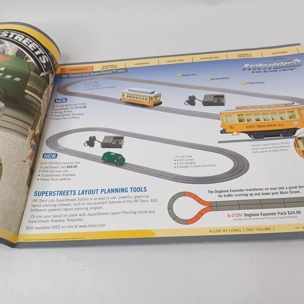 2007 Volume 1 K-Line by Lionel Premier Catalog