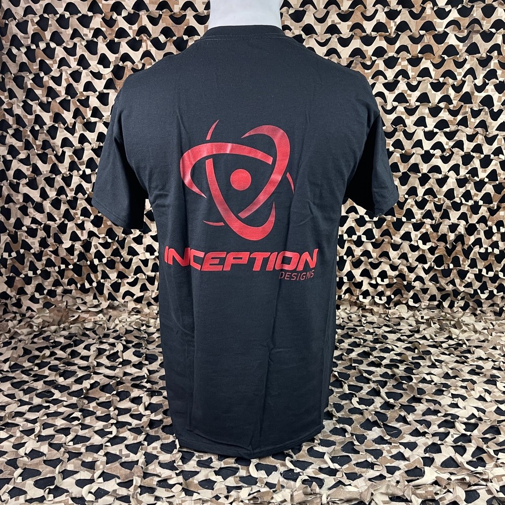 NEW Inception Designs T-Shirt - Black - Small