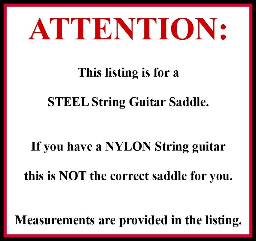Ovation Celebrity Applause Thinline Integrated Saddle / OEM Part / TUSQ