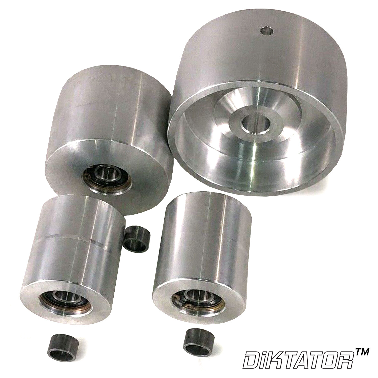 Wheel set for knife making 2" x 72" Belt Grinder (MADE IN USA) Fast Shipping