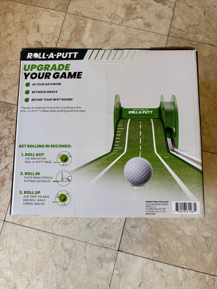 Perfect Practice Roll-A-Putt Portable Putting Mat