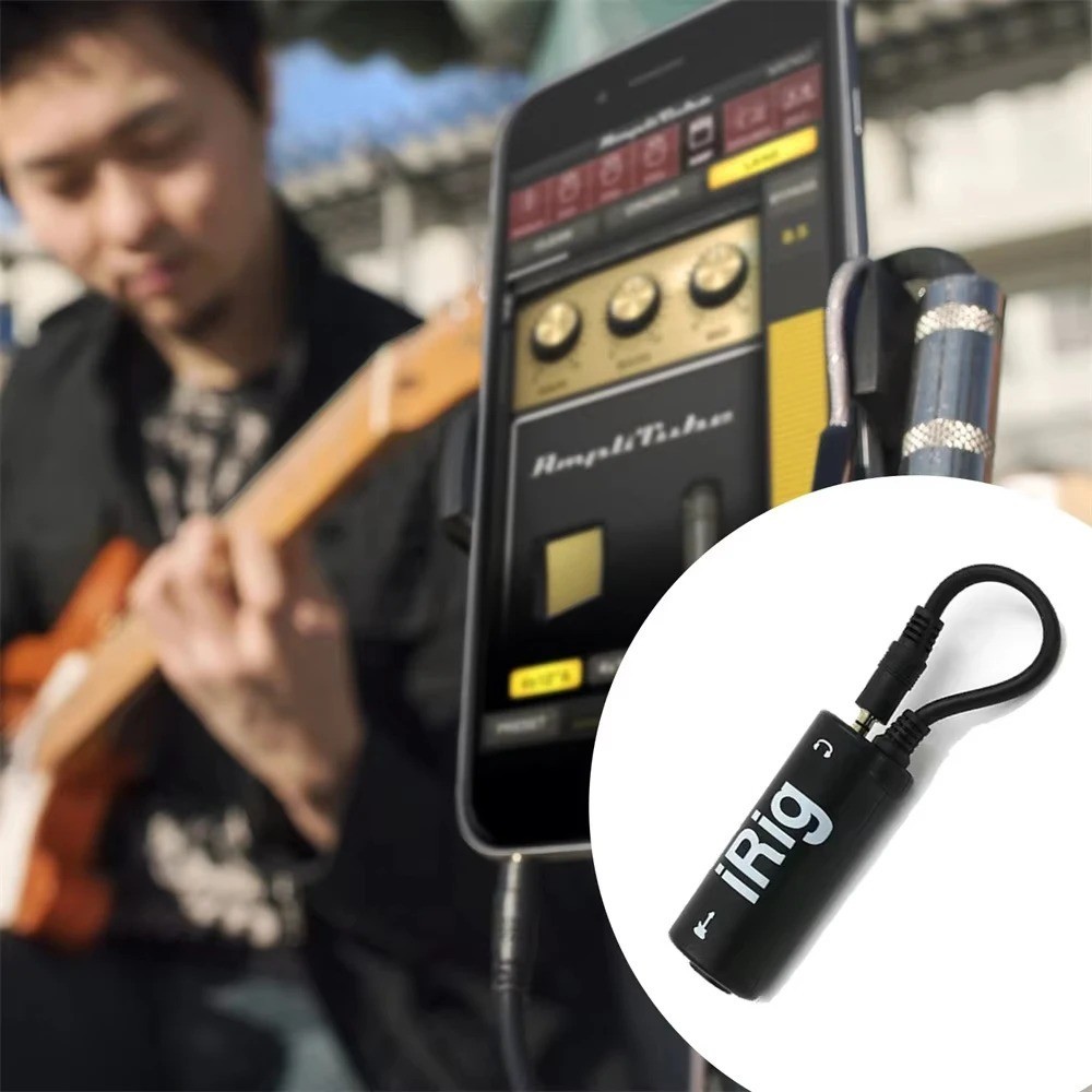 Guitar Interface Converter Replacement Guitar for Phone for A7Q68944