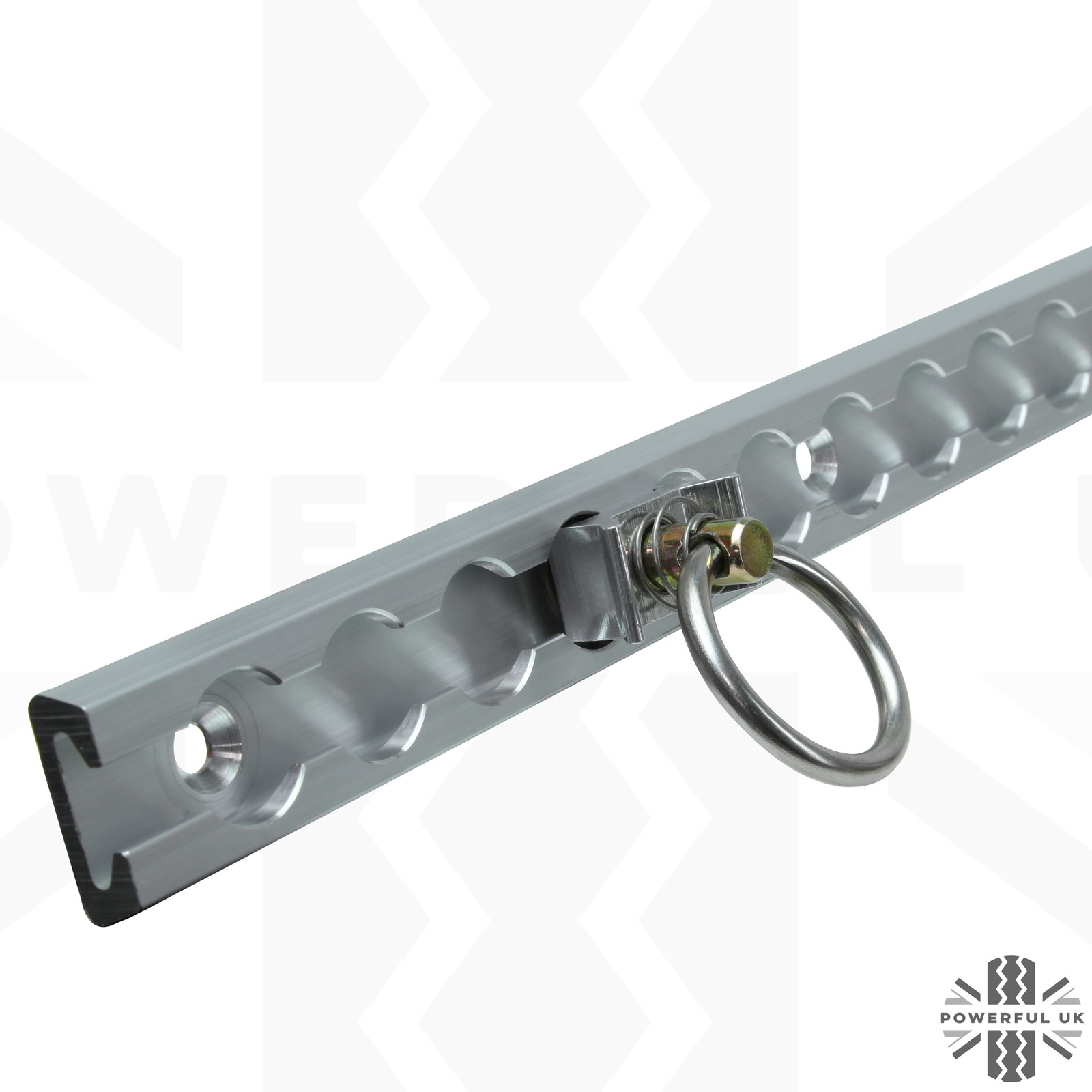 3x load cargo track rails locking liner bed 6x sliding tie down fixings lashing