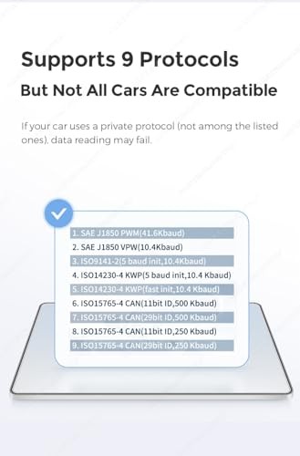 Mekede Duduauto Mini Bluetooth OBD II Scanner Car Wireless Check Engine Light