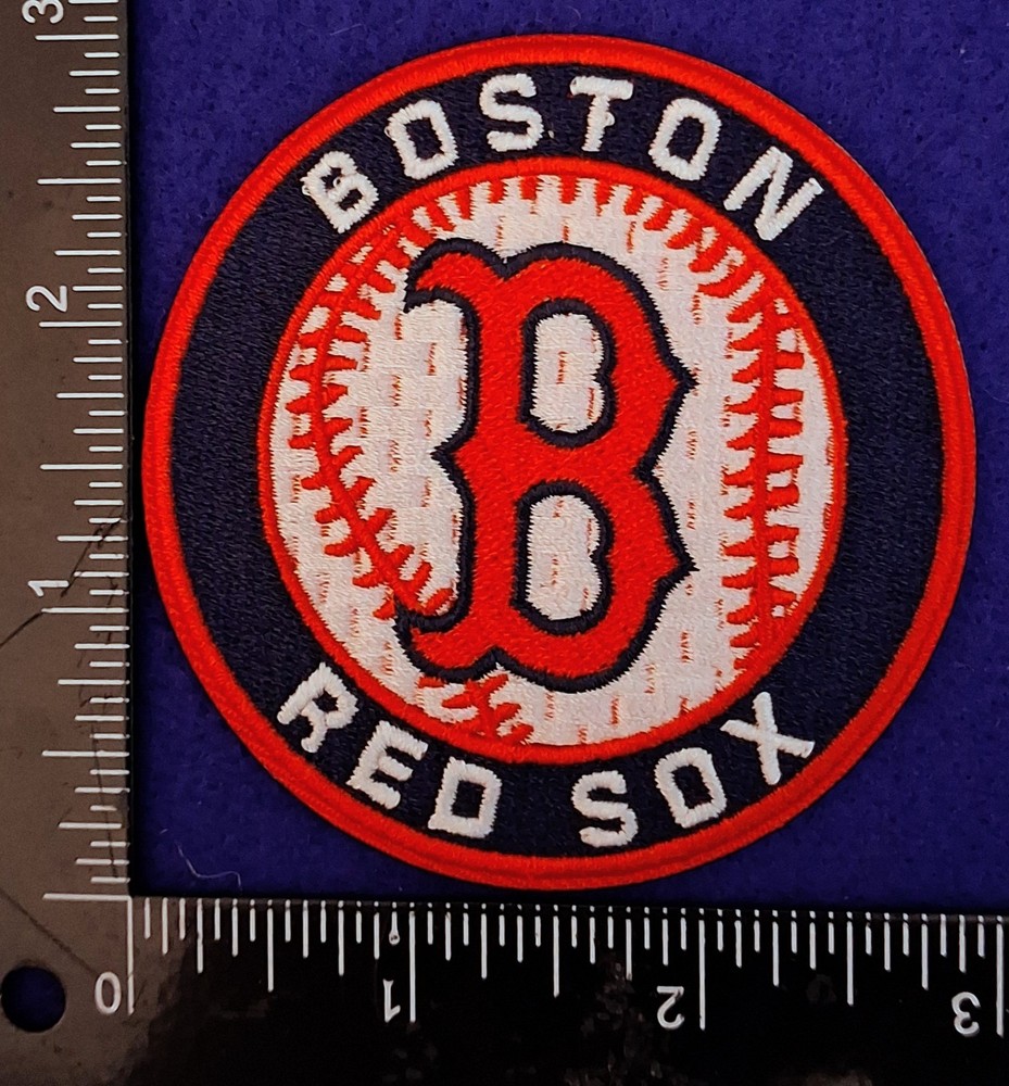 BOSTON RED SOX BASEBALL IRON ON PATCH