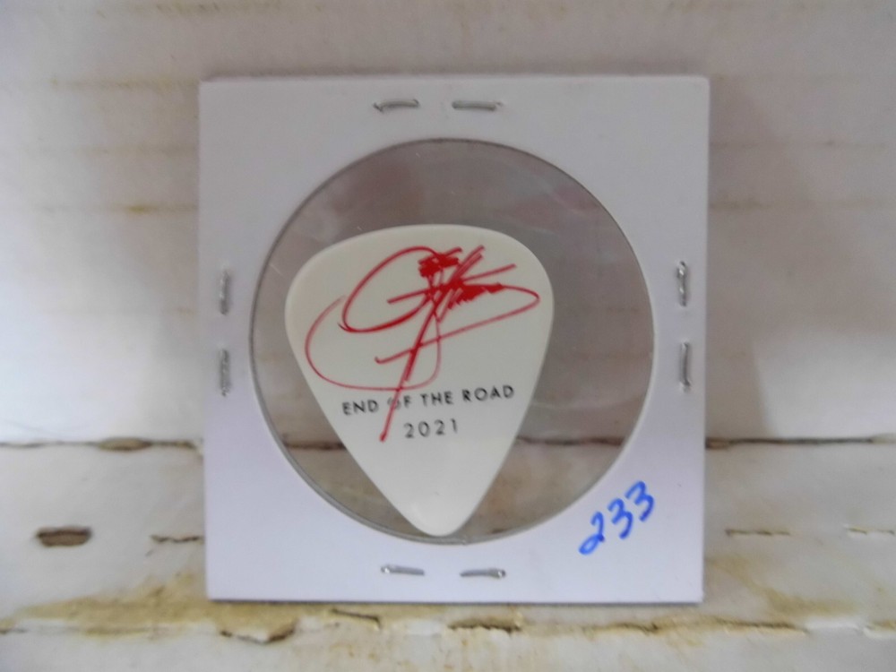 KISS "GENE SIMMONS" 2021 GUITAR PICK~READ DESCRIPTION #13~8