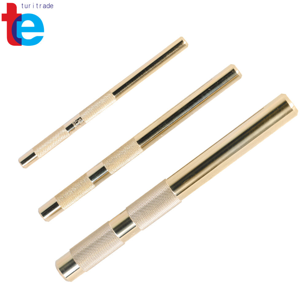 Set 3-Piece Brass Drift Punch Replace for 61360 3/8" to 3/4"
