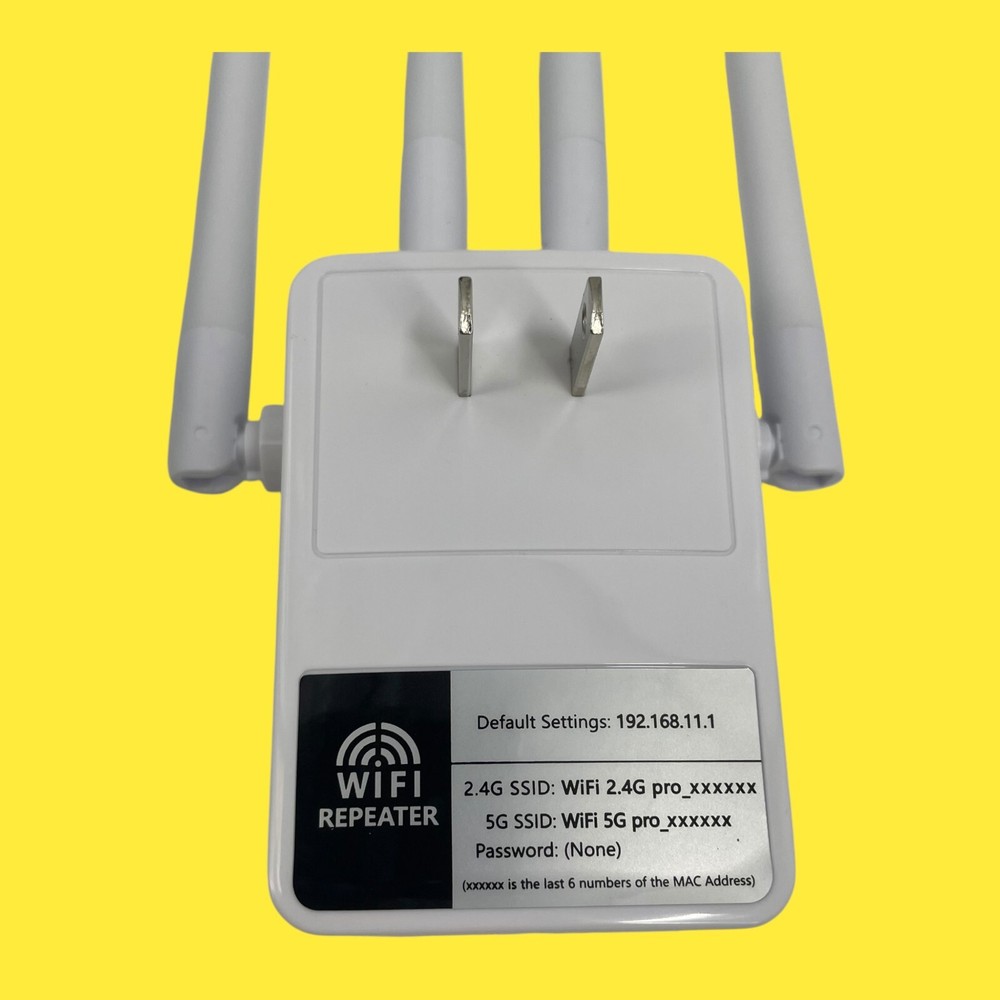 1200Mbps WiFi Range Extender Wireless Repeater Internet Network #699 z65/348 (AR