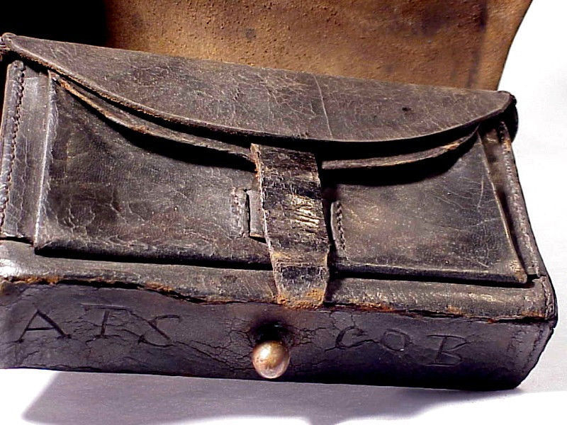 Springfield M1855 Pistol & Pistol Carbine CARTRIDGE BOX .58 Cal.