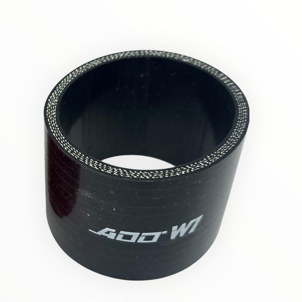 Performance Black 3" Silicone Straight Coupler 4-Layer Turbo Intake Pipe - BLACK