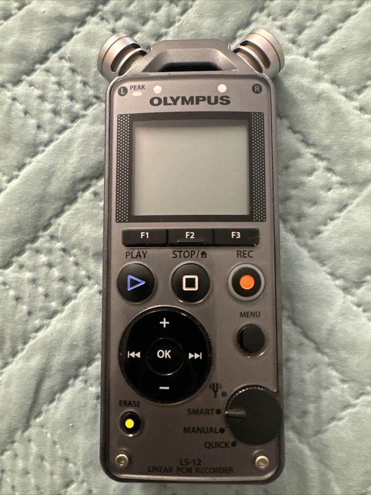 Olympus LS-12 Linear PCM recorder.tested