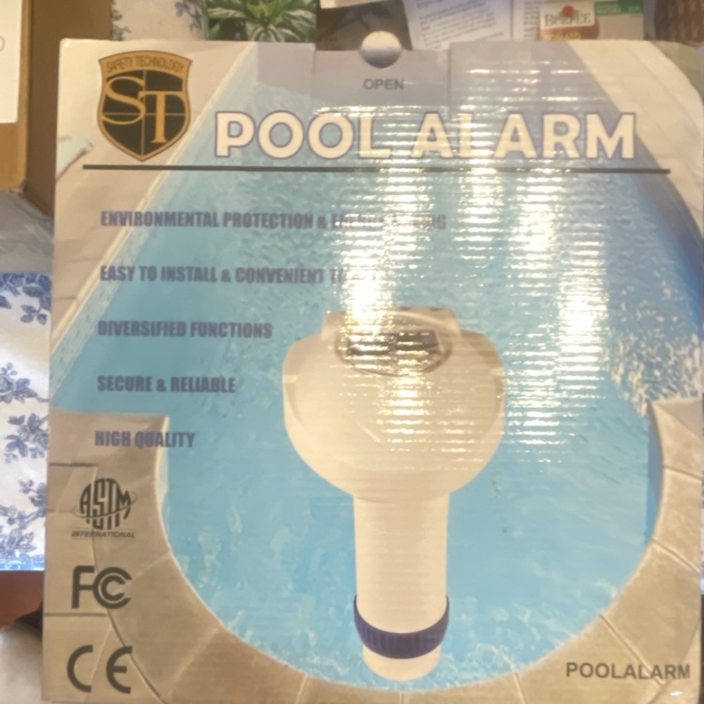 Safety Technology Pool Alarm Secure Reliable Easy Install for Pools