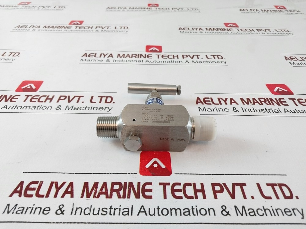 Rosemount c306111125-0000 needle valve/transmitter valve