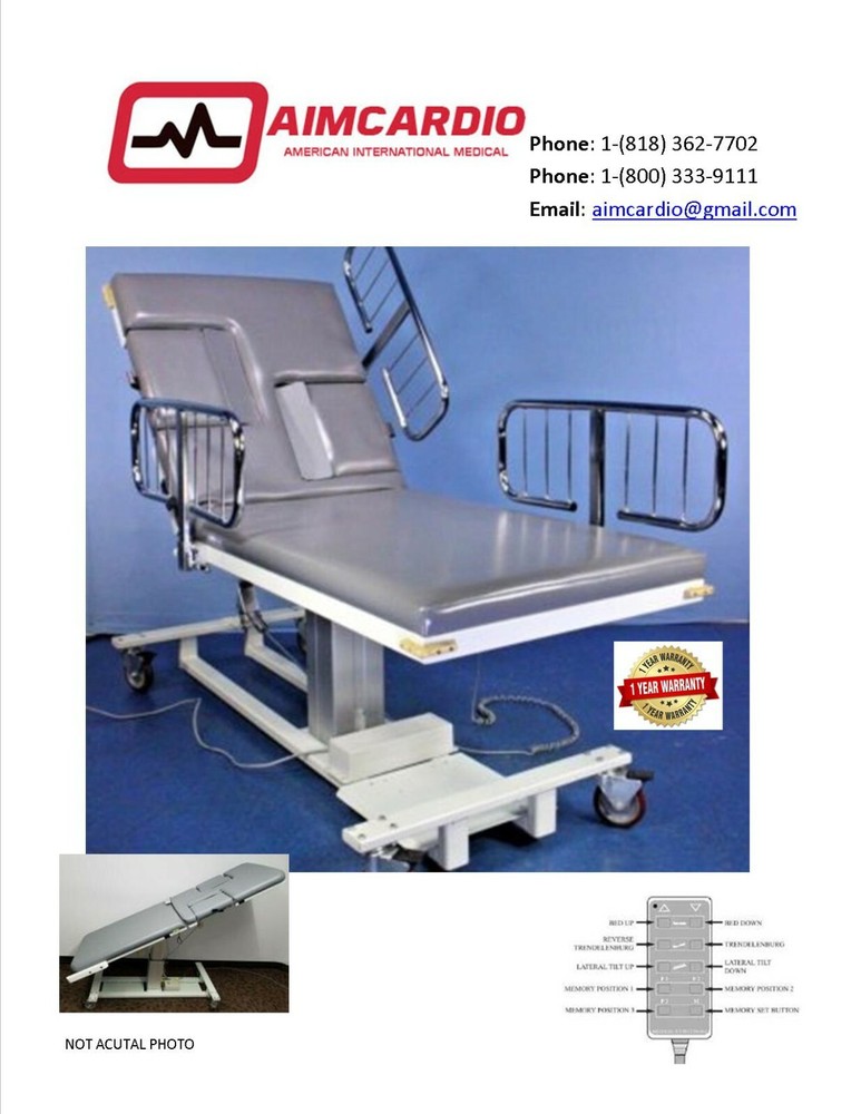 MPI Stress Echo Bed|Refurbished|Warranty Included