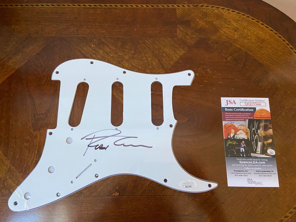 Rob Thomas Matchbox Twenty Signed Electric Guitar Pick-Guard Scratch Plate JSA