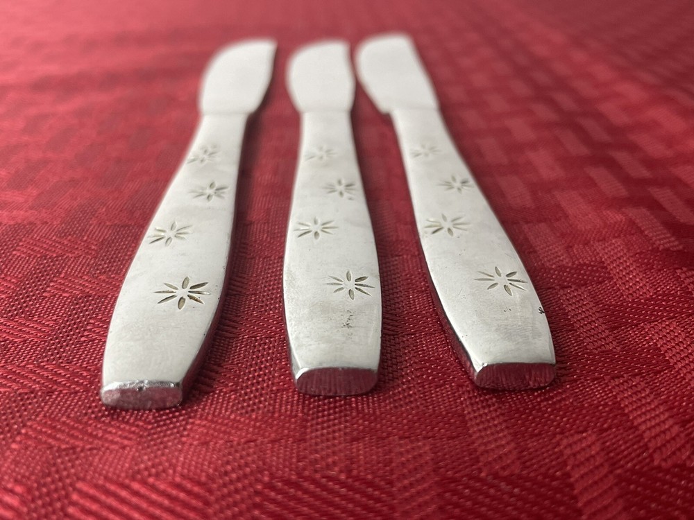 (3) Modern Solid Knife PTC5 (Stainless) by Present - 8 1/8 inches - Japan
