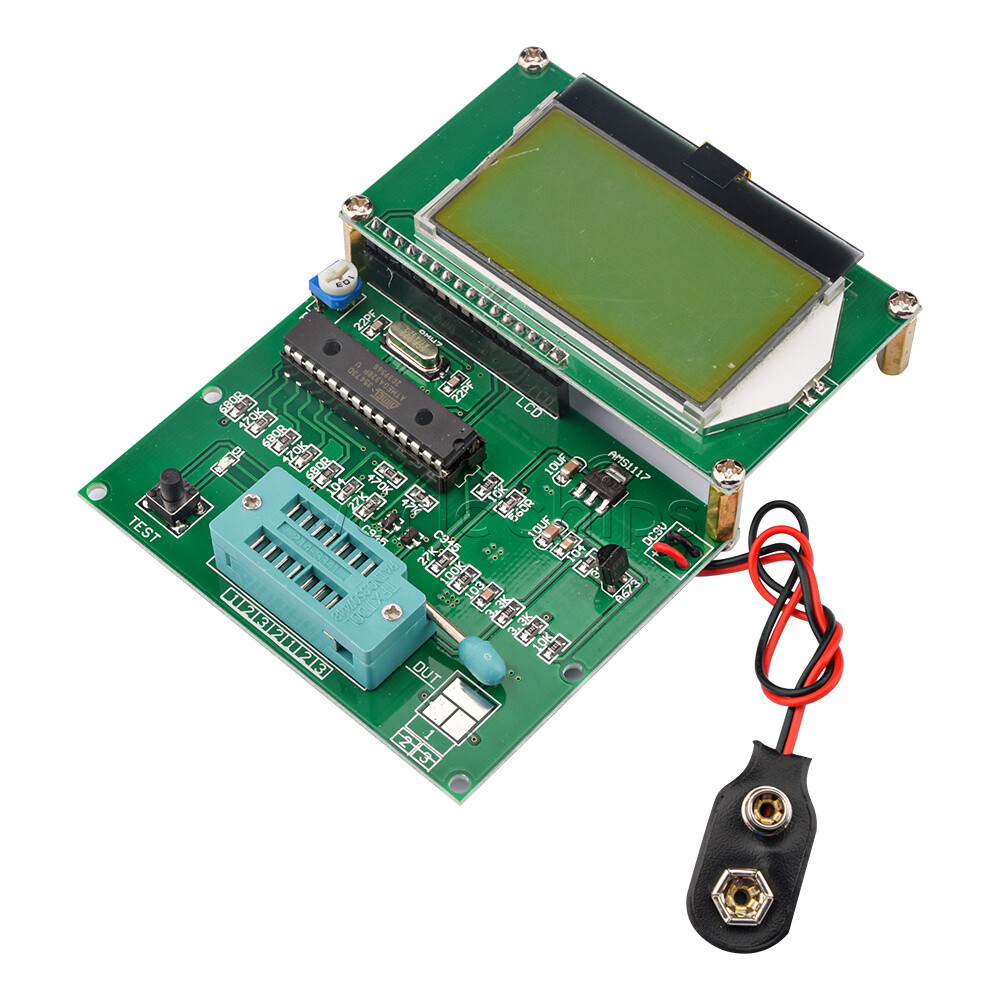 GT-T8 Graphical Transistor Multifunctional Transistor Tester LCD Display