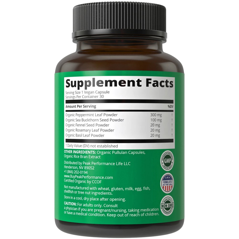 Organic IBS Relief Capsules (Irritable Bowel Support)