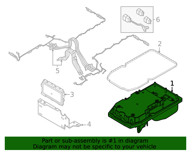 Genuine BMW Control Module 61-27-8-882-634
