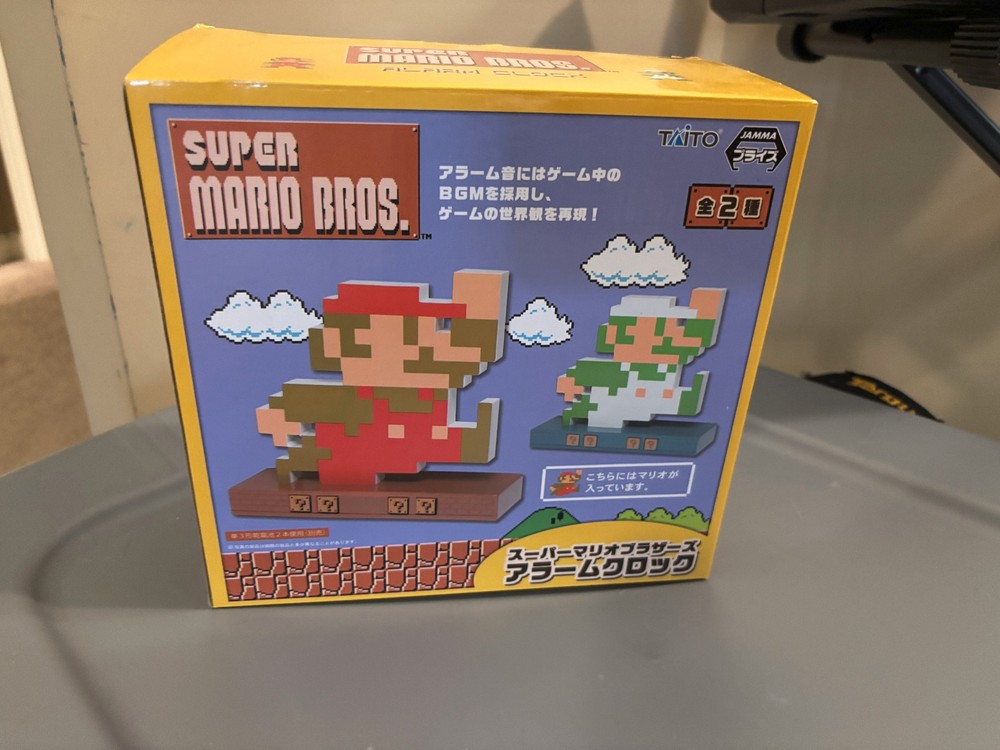 Rare Super Mario Bros. Clock by Taito