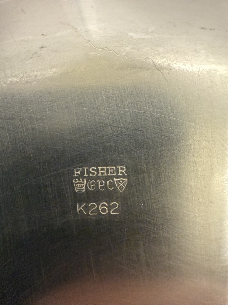 Fisher K262 Silver Plated Antique Platter