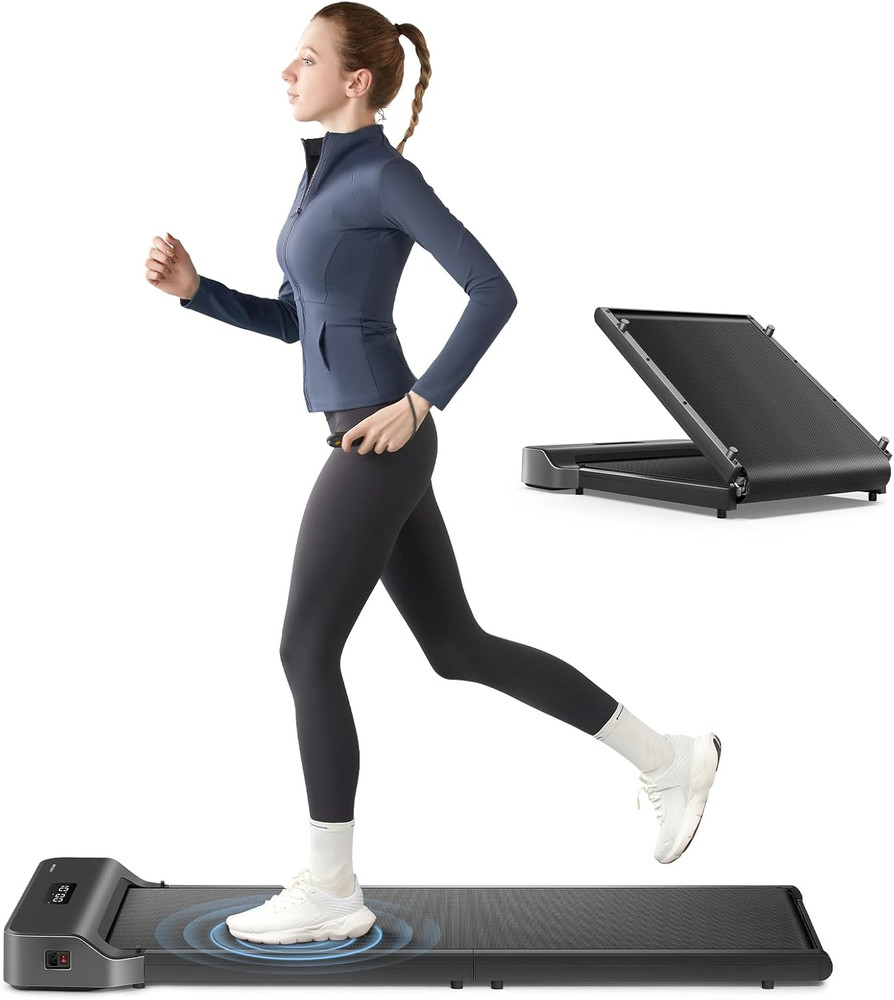 WALKINGPAD Foldable Walking Pad for Home Office, under Desk Treadmill with Adapt