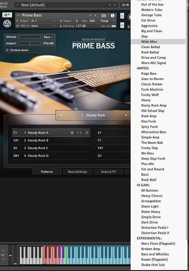 native instruments Session Bassist - Prime Bass