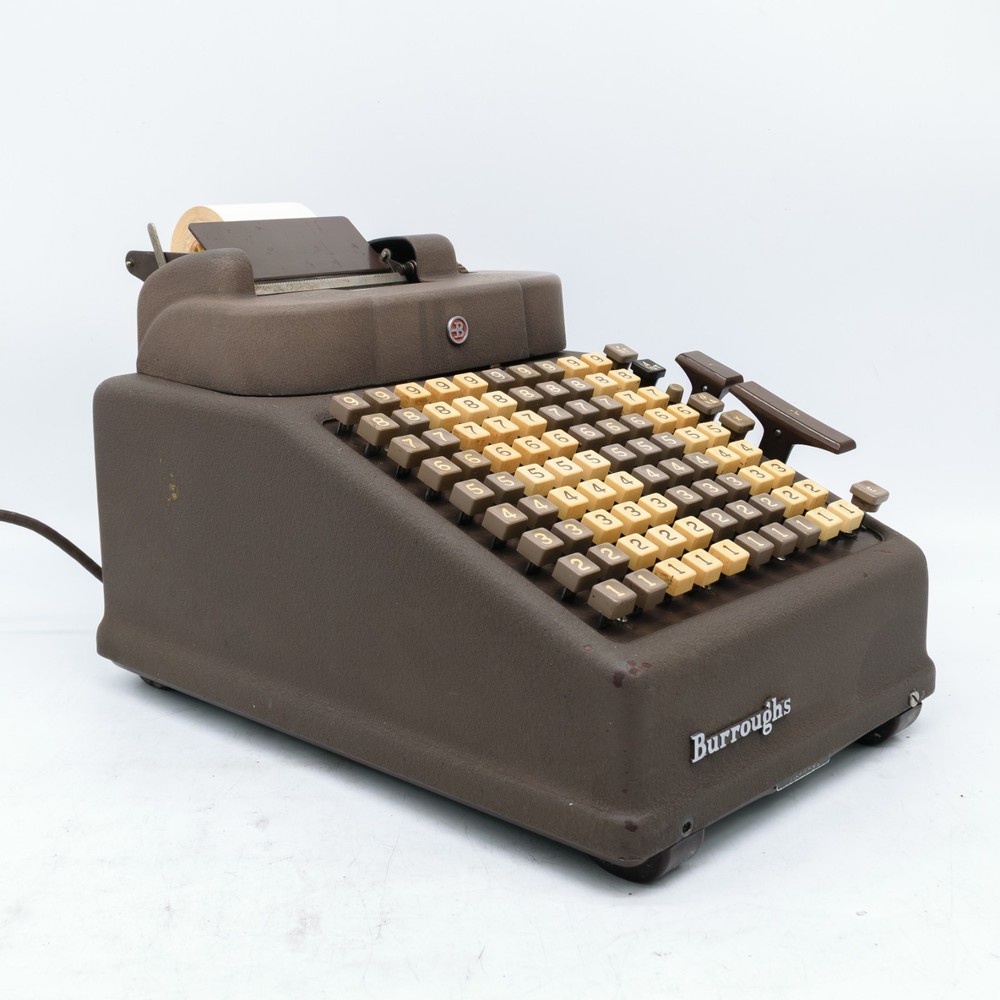 Burroughs Series P Portable Mechanical Calculator | Serviced | Fully Functional!