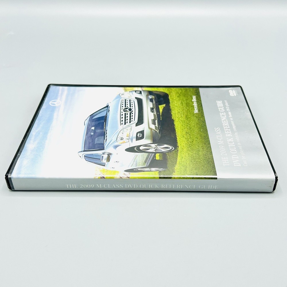 2009 Mercedes Benz M-Class SUV DVD Quick Reference Guide OEM Digital Media