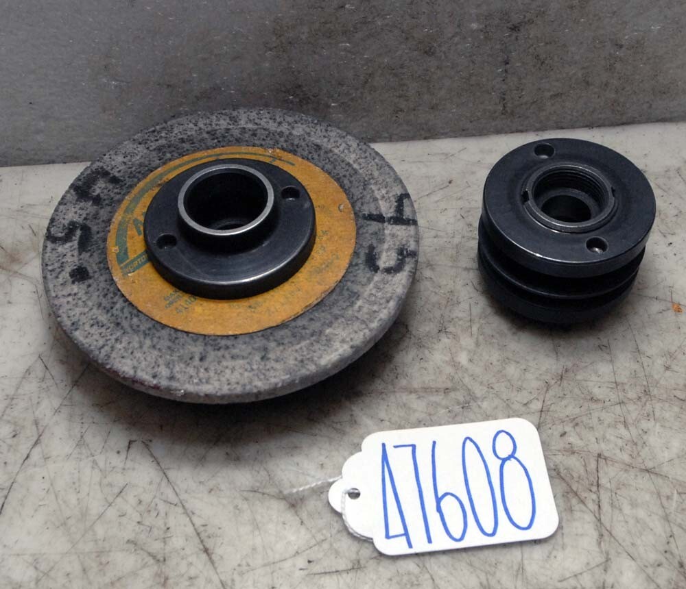 2 surface grinder wheel arbors (inv 47608)