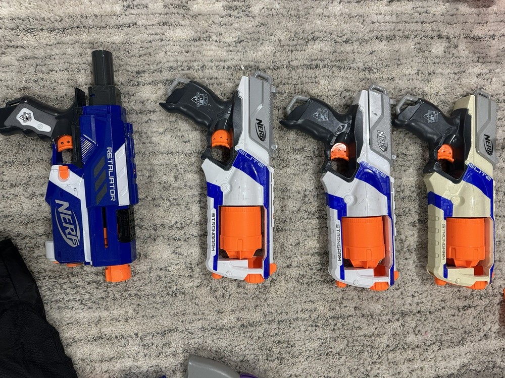 Huge NERF Lot 20+ blasters all working condition.