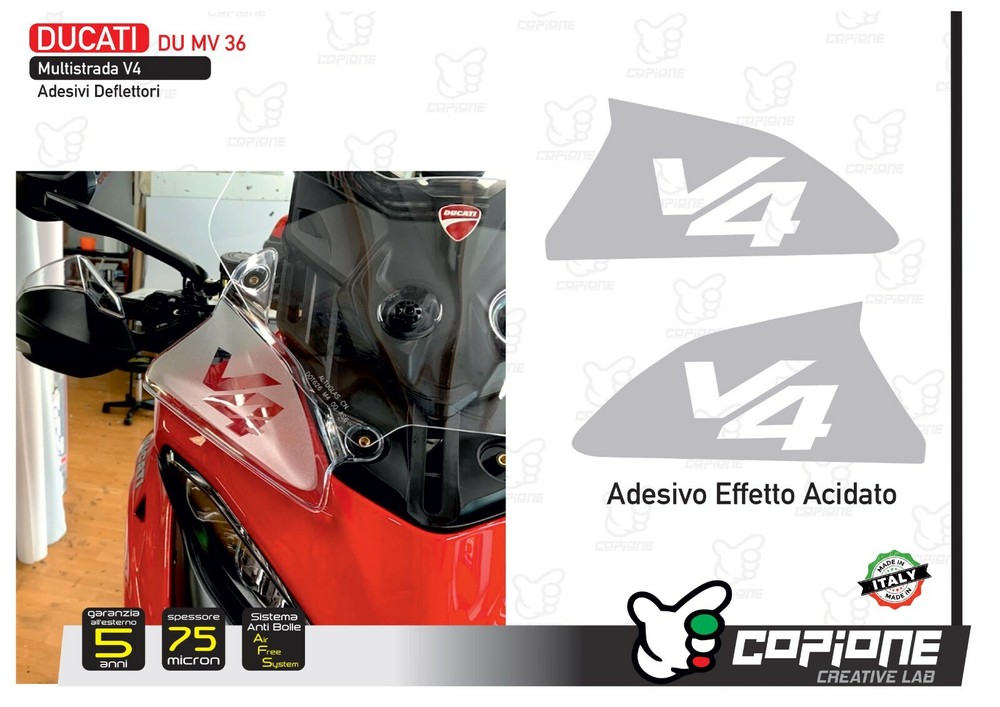 Graphics For Deflectors DUCATI Multistrada V4 DU MV 36