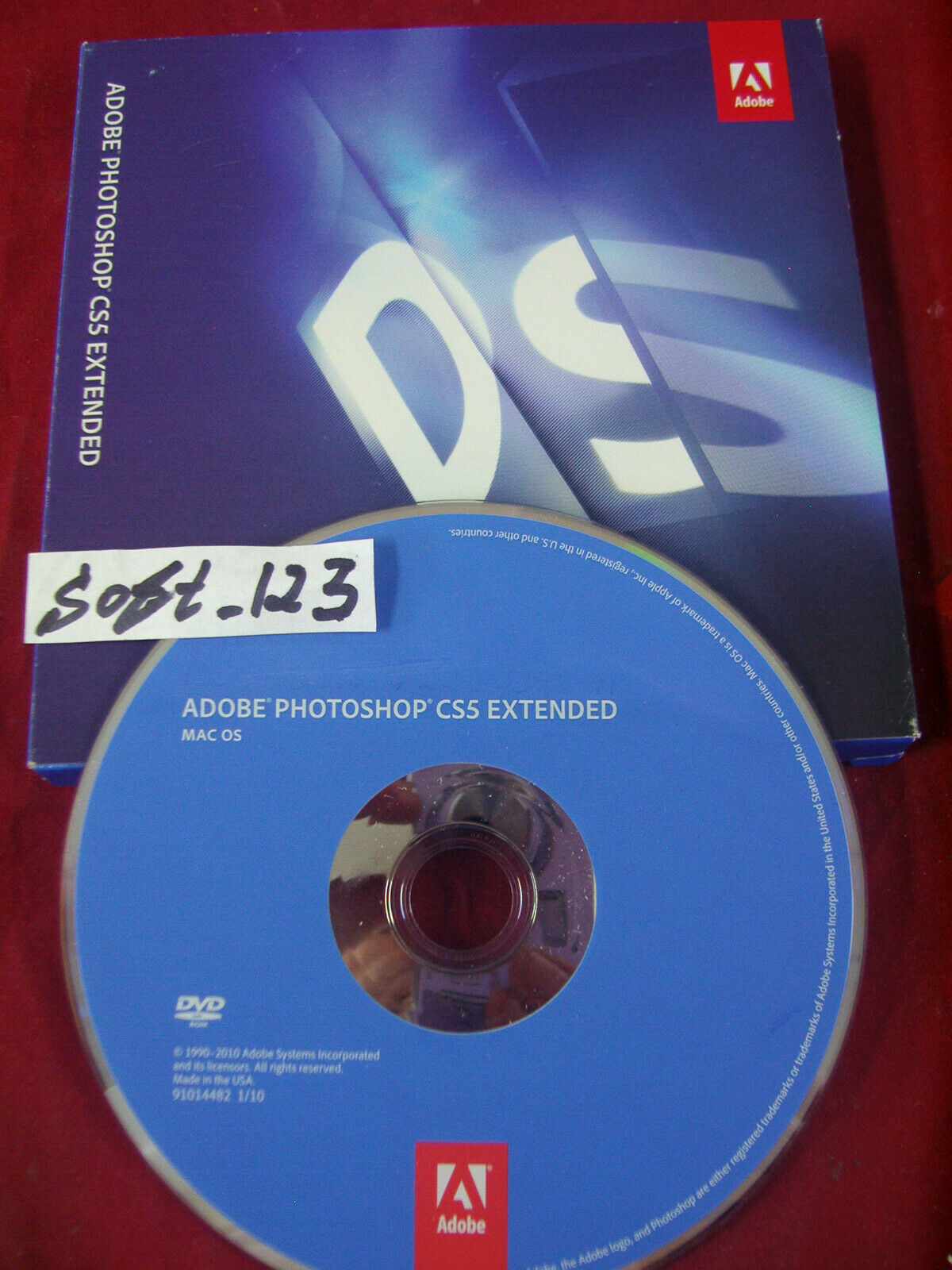 Adobe Photoshop CS5 Extended For MAC Full Retail DVD Version