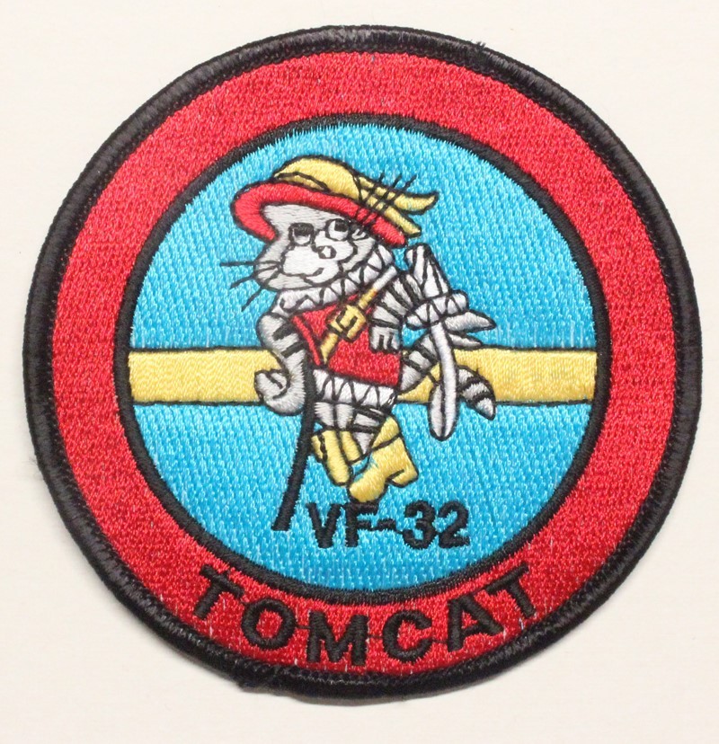 USN Navy patch: Fighter Squadron 32 (VF-32) Tomcat
