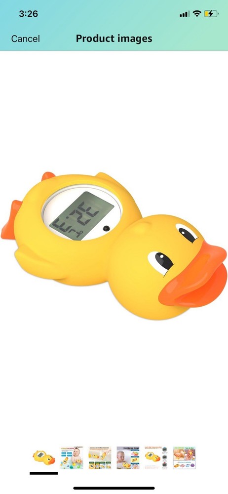 3 In 1 Baby Bath Thermometer