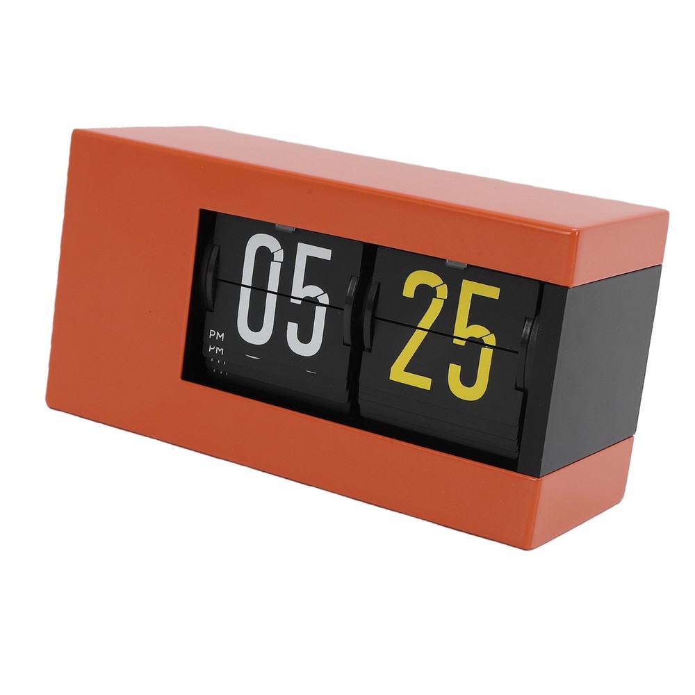 Automatic Calendar Flip Clock With LED Display For Home Office Decor