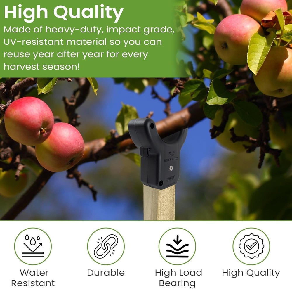 Heavy Duty Tree Crutches 2-Pack: Protect Fruit Trees from Snow & Weight