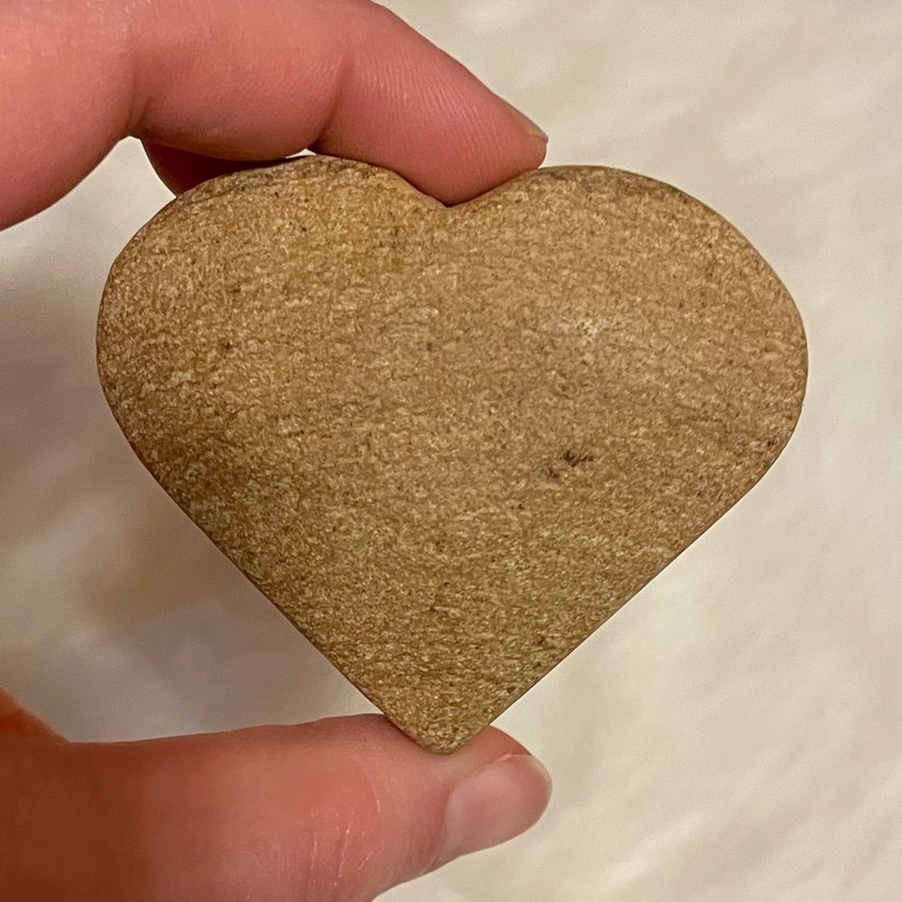 Wood Grain Jasper Heart #1