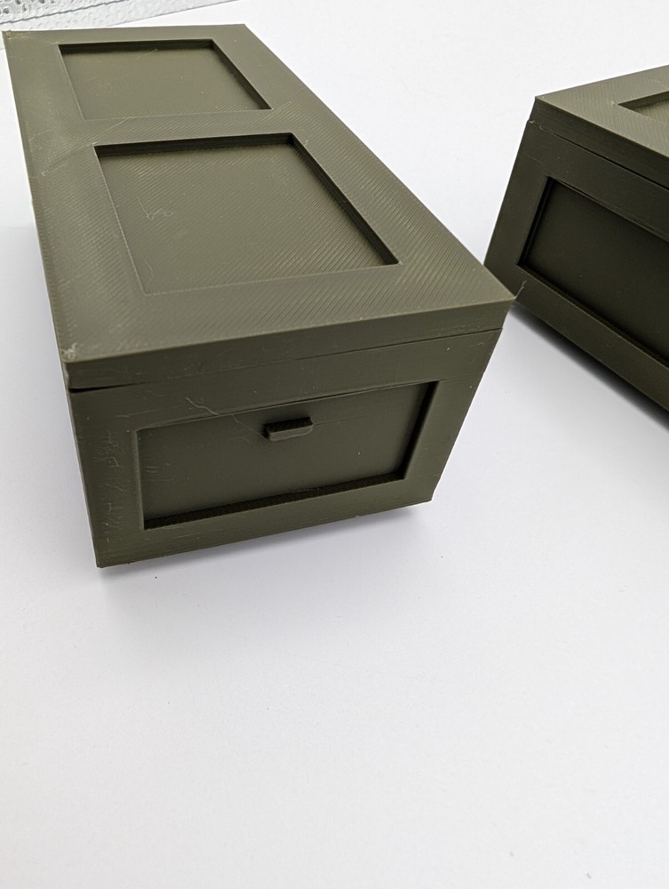 3D Printed Ammo Boxes / Footlocker style - 380 - 36 Rounds - stackable