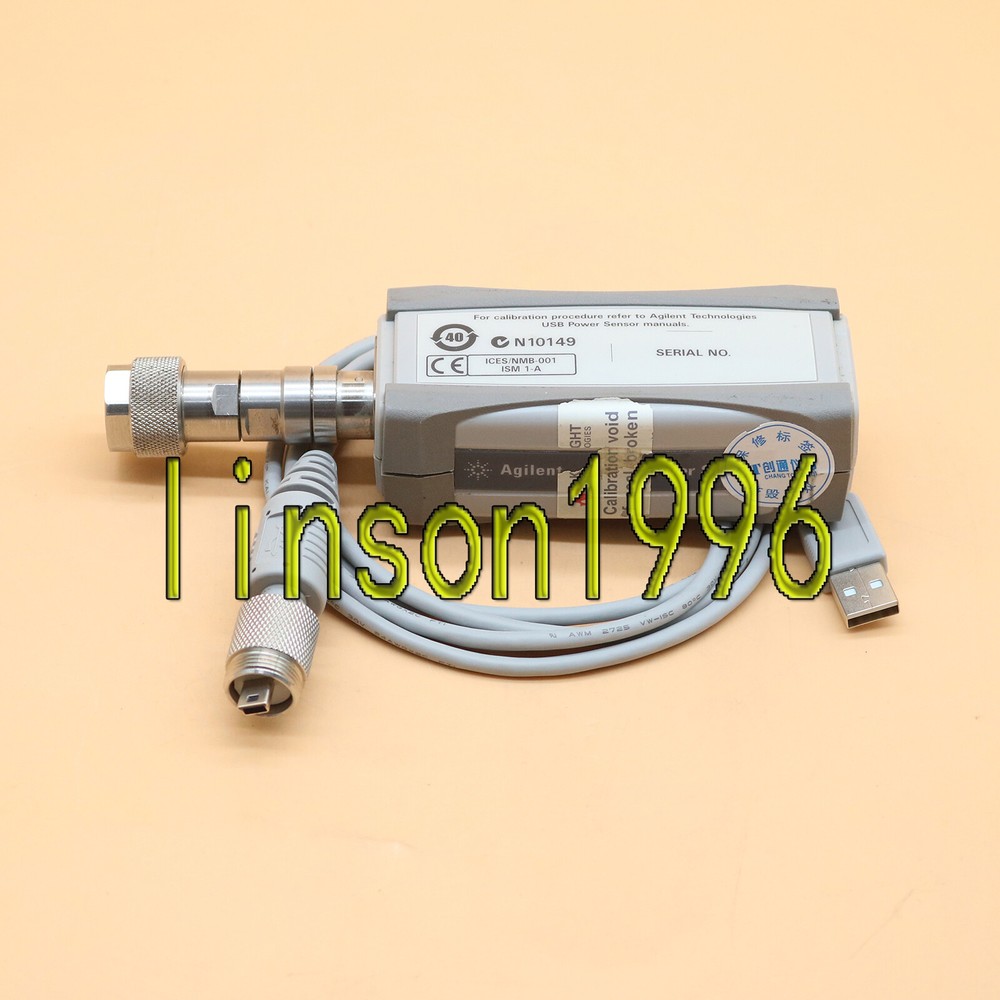 USED For Agilent U2001A USB Average Power Sensor Tested In Good Condition