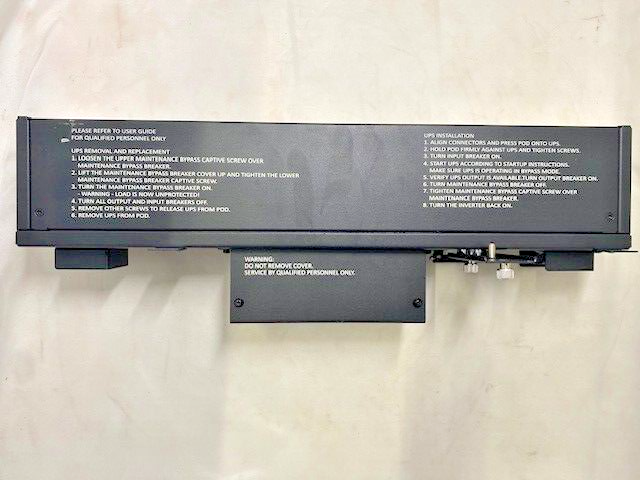Vertiv Liebert 40A 2U UPS Maintenance Bypass Switch 3Wire+G LLNG