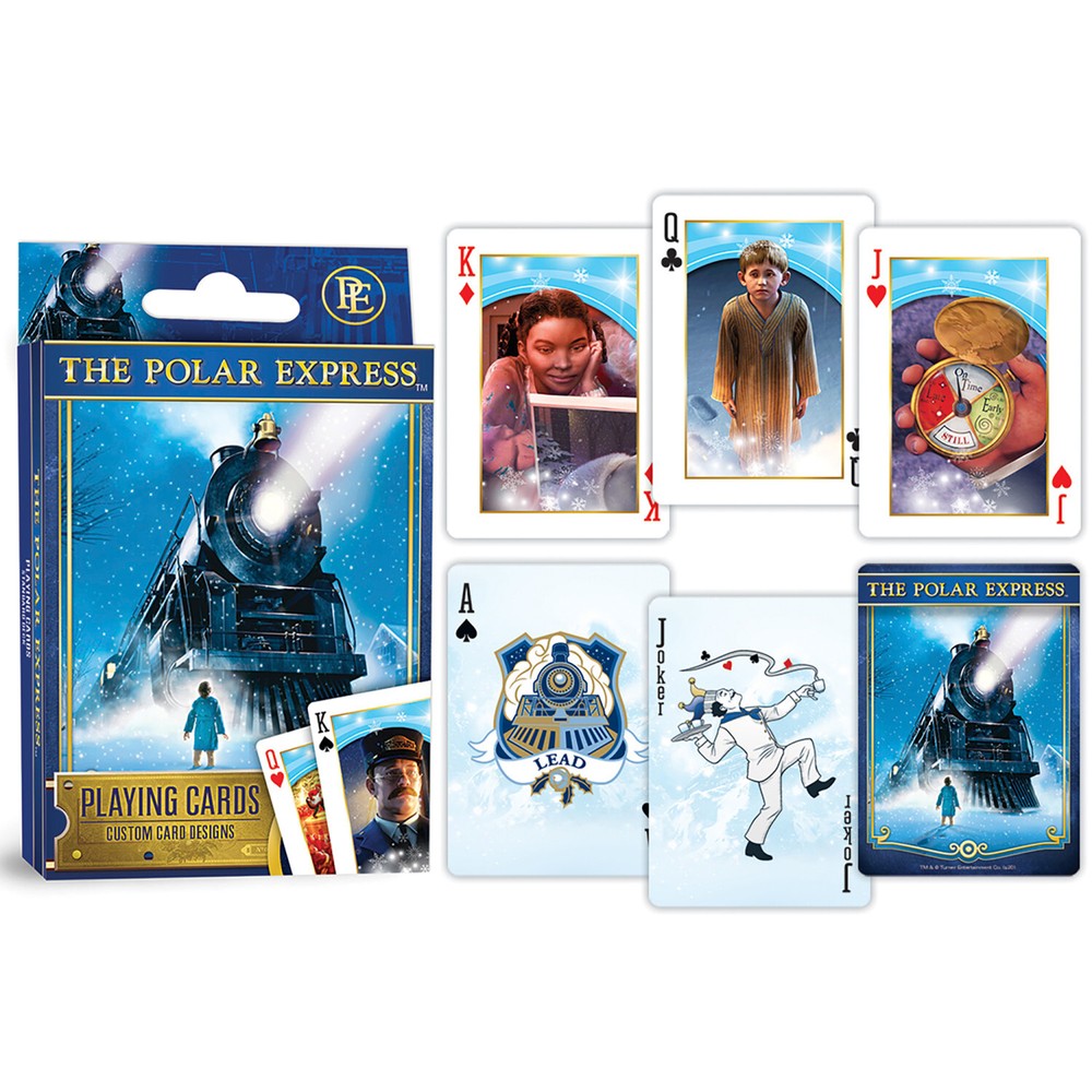MasterPieces - The Polar Express Playing Cards - 54 Card Deck