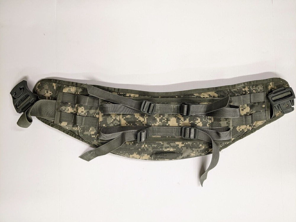 MOLLE II ACU Camo Pattern Waist Belt  GC!