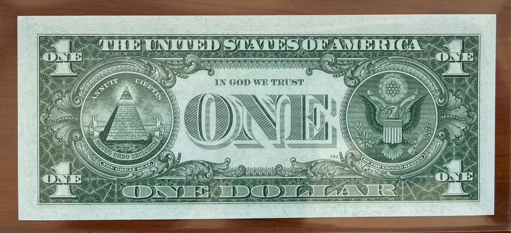 (5) FR 1619 $1 "SILVER CERTIFICATE" STAR NOTE 1957 RAW GEM