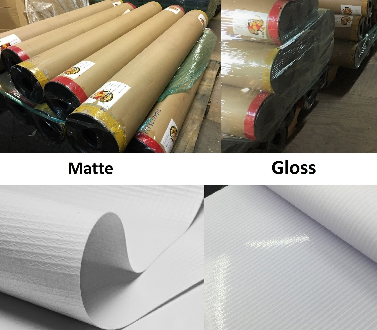 13 oz Scrim Outdoor Reinforced Tough UV Banner Solvent Latex Inks PVC Vinyl Roll