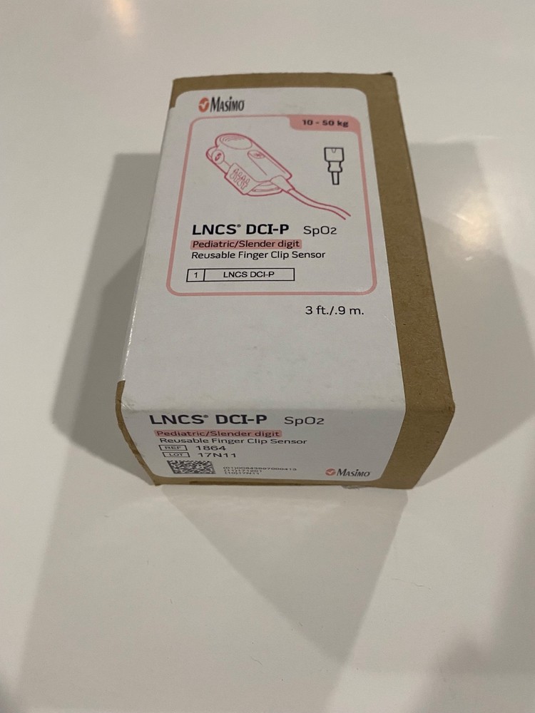 Original Masimo 1864 Reusable Finger Clip Sensor