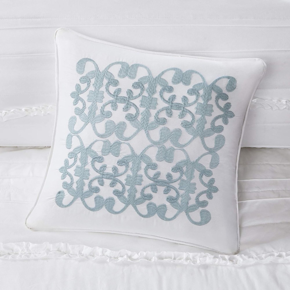 Madison Park Celeste Comforter Set-Textured Luxury Design All Season Down