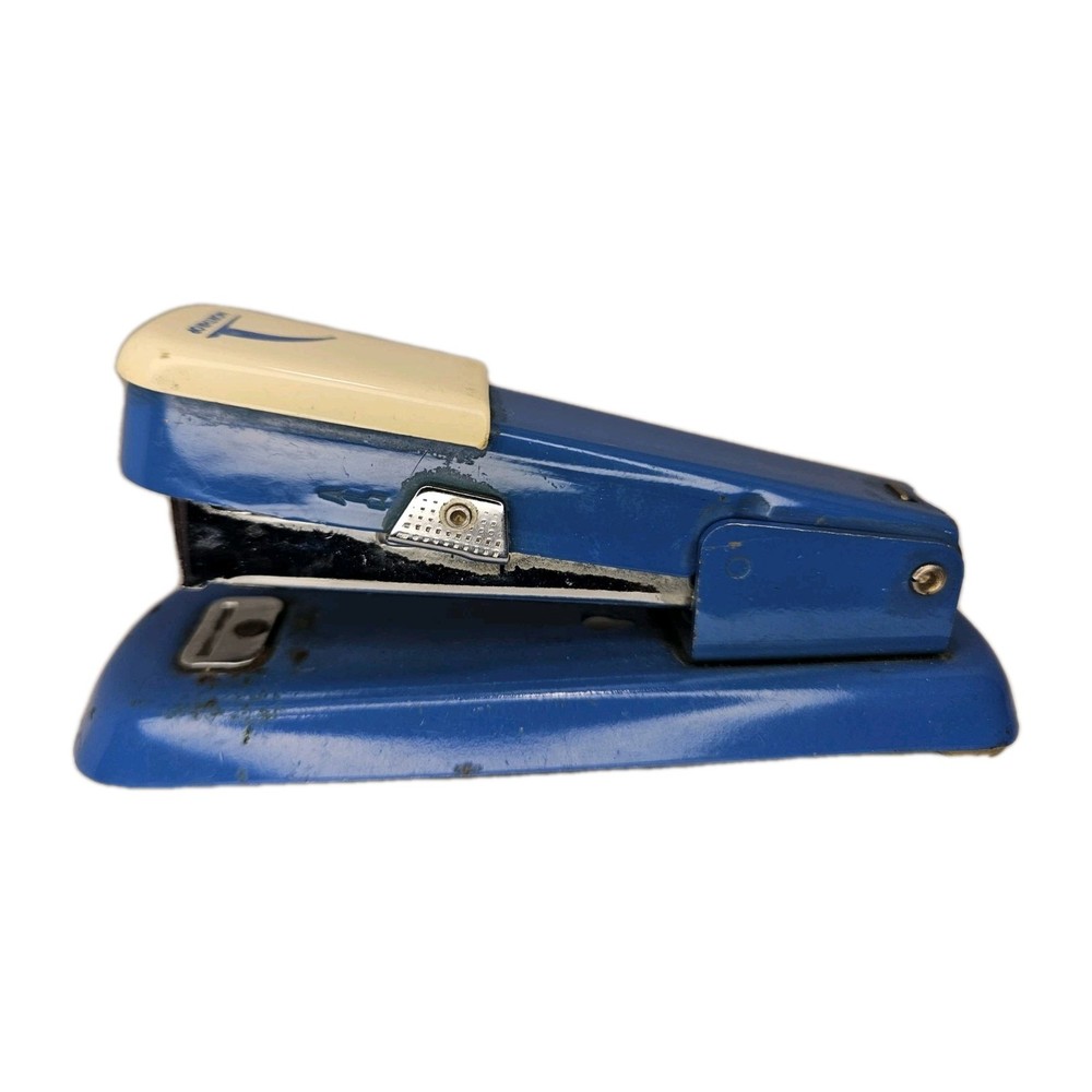 Northrop Vintage Bates 88 Stapler Solid Blue with Logo RARE Grumman